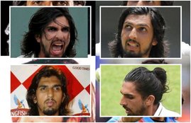 Ishanr Sharma Long Hair Virender Sehwag Gautam Gambhir Munaf Patel