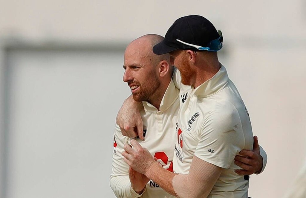 Jack Leach found himself at the receiving end of a third umpiring error