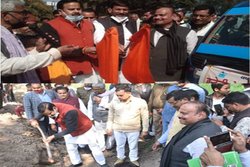 बुंदेलखंड में मेड़बंदी यज्ञ रथ से रुकेंगी वर्षा की बूंदें, जल शक्ति मंत्री की गांवों को पानीदार बनाने की अहम पहल