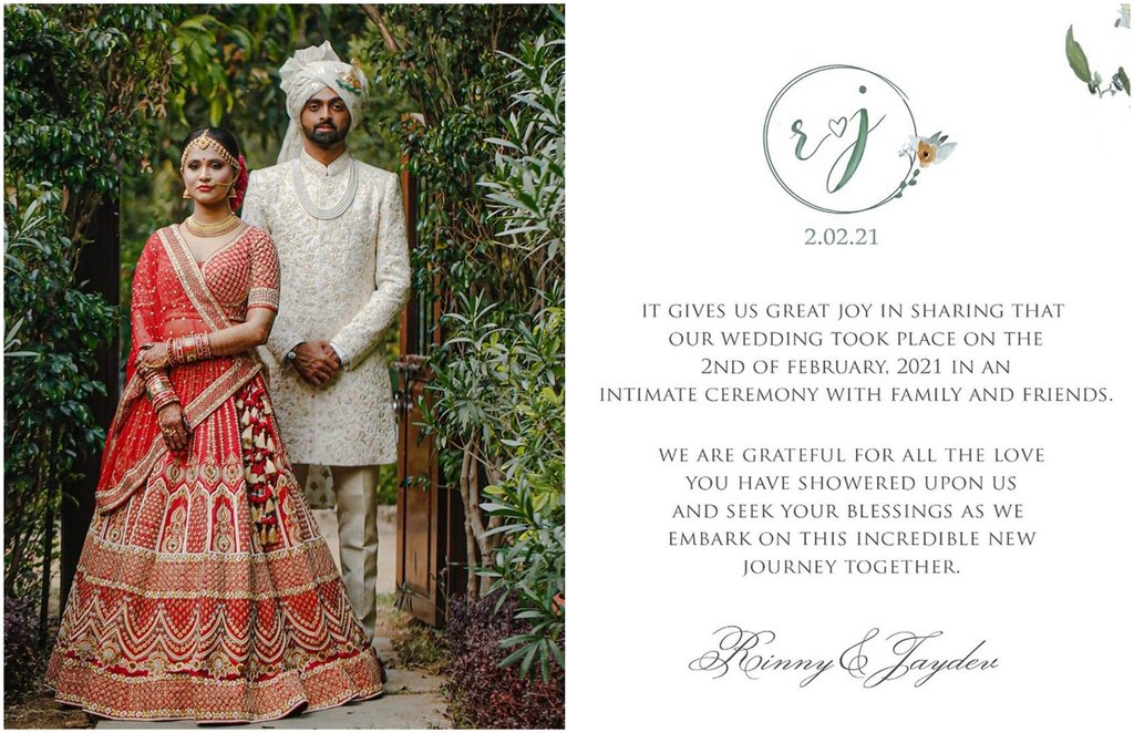 Jaydev Unadkat married fiancee Rinny