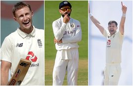 Joe Root Virat Kohli James anderson