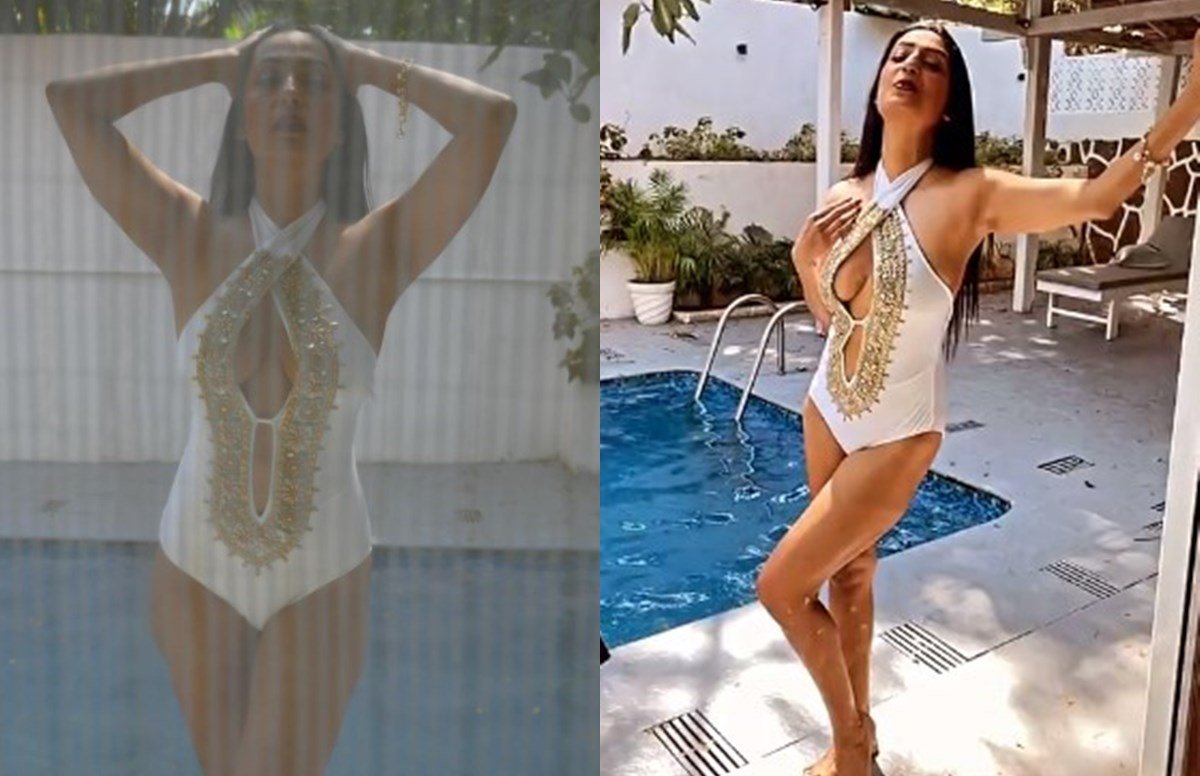 Kashmiri Shah, Krushna Abhishek, Kashmira Shah Hot Pictures, Kashmira Shah Photo shoot in Monokini,