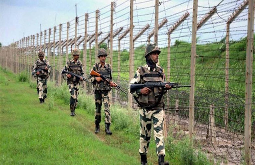 International border, truce