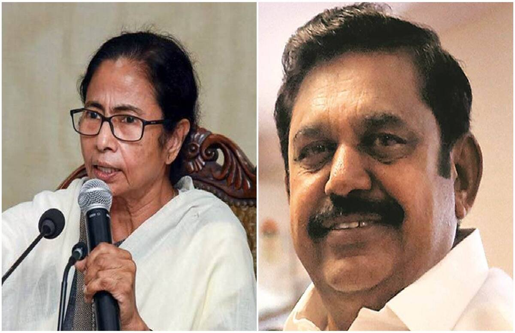 Mamata banerjee & K Palaniswami