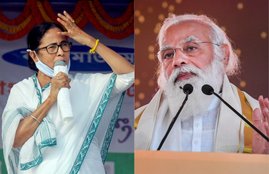 Mamata Banerjee, Narendra Modi, Bengal
