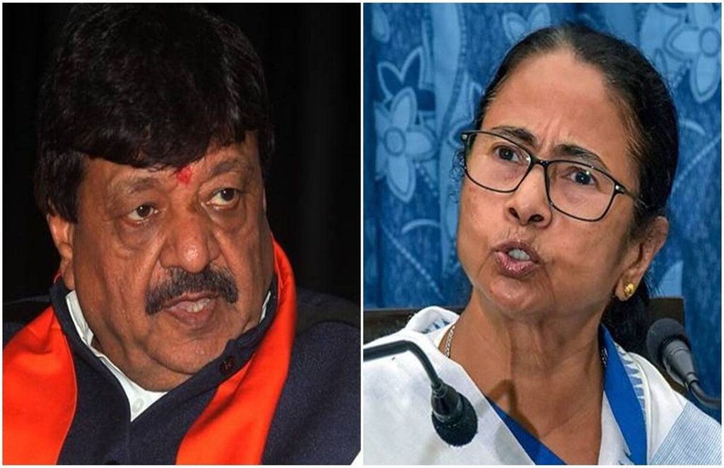 Kailash Vijayvargiya, Mamata Banerjee Kailash Vijayvargiya, Mamata Banerjee