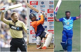 Martin Guptill Rohit Sharma Prithvi Shaw Sixer King T20 International