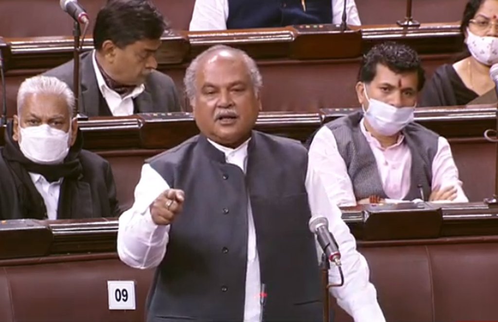 Narendra Singh Tomar, Rajya Sabha