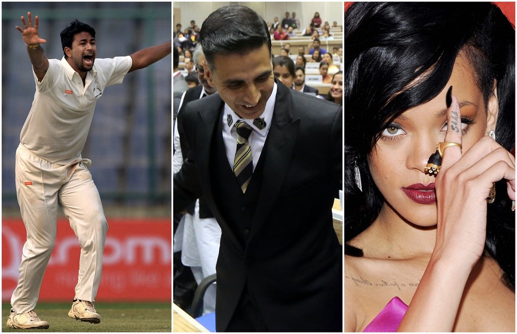 Pragyan Ojha Rihanna Akshay Kumar Farmer Protest
