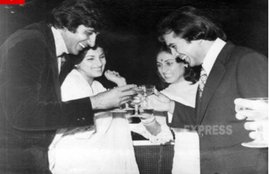 Rajesh Khanna Amitabh, Bachchan, Dimple Kapadia