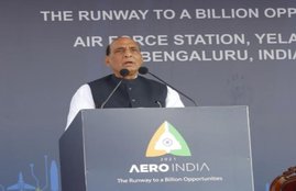 Aero India, Rajnath Singh