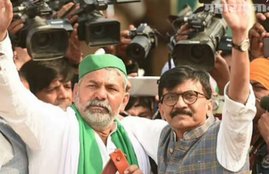 Sanjay Raut, Rakesh Tikait, agitators, Kisaan, Farmer Protest, Sanjay Raut, Entertainment News, Bollywood News,
