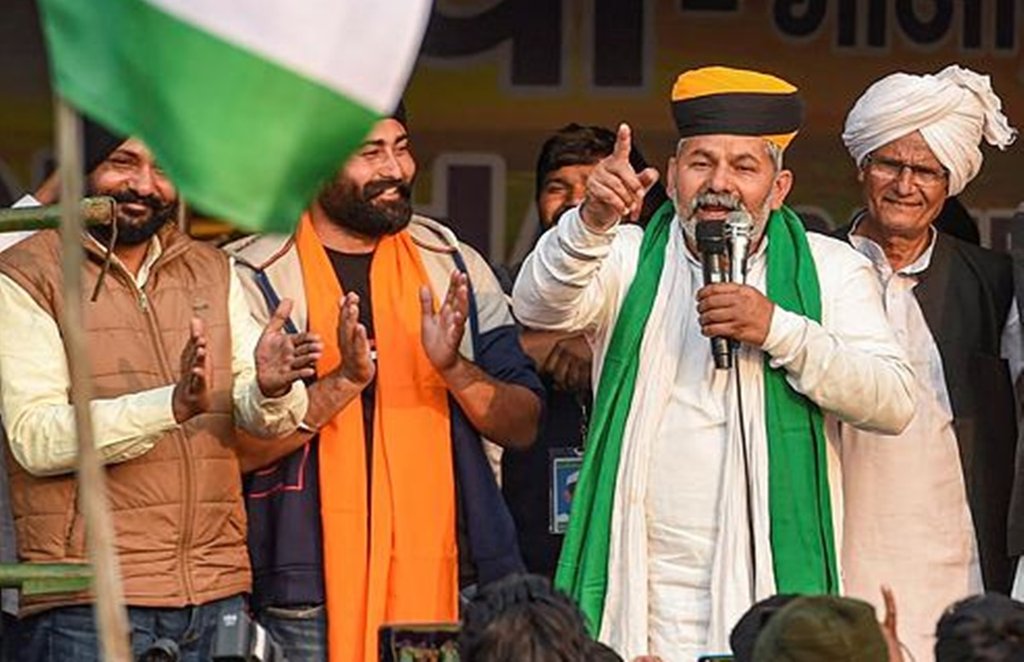 Rakesh Tikait, farmer protest , farm laws