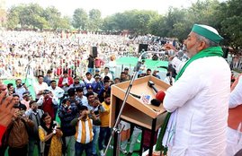 rakesh tikait, farmer protest,