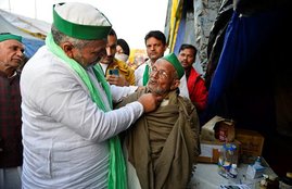 Rakesh Tikait, farmers protest