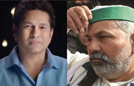 Sachin Tendulkar, Rakesh Tikait, Sachin Tendulkar Comment on Farmers, Rakesh Tikait