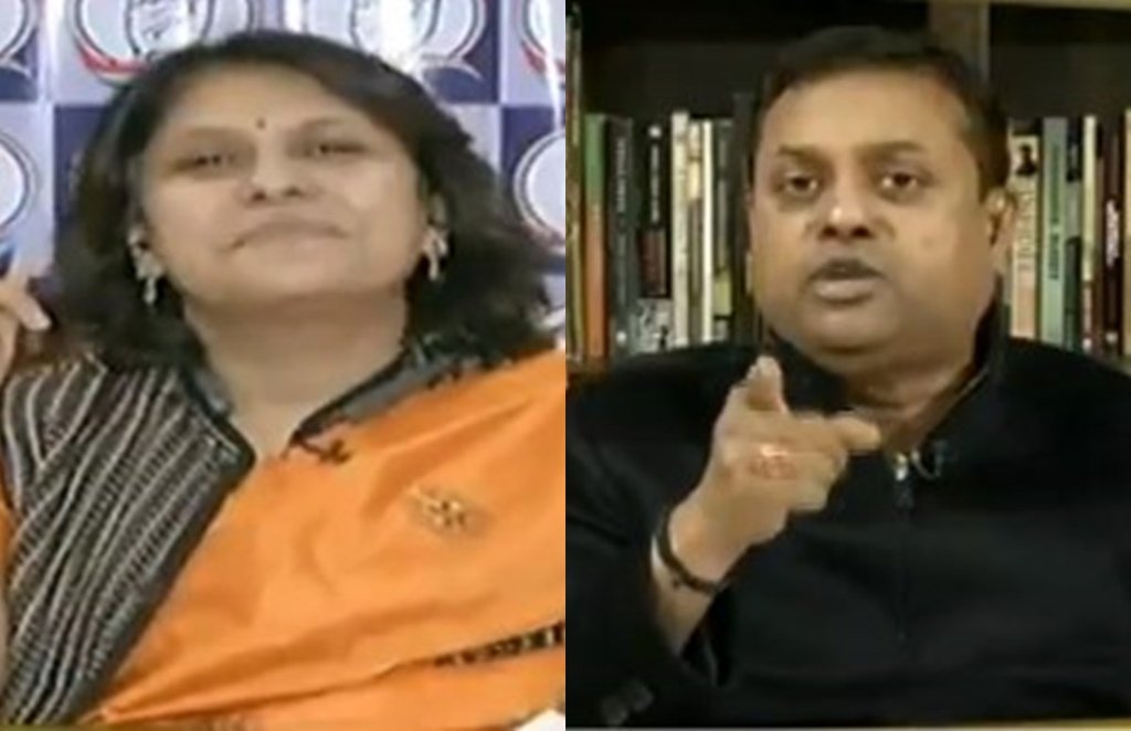 Supriya Shrinate, Sambit Patra, News 18 India, Amish Devgan, Congress spokesperson Supriya Shrinate,