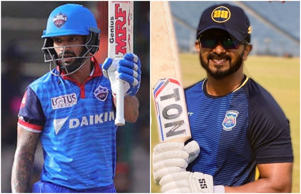 Shikhar Dhawan Kedar Jadhav Vijay Hazare Trophy