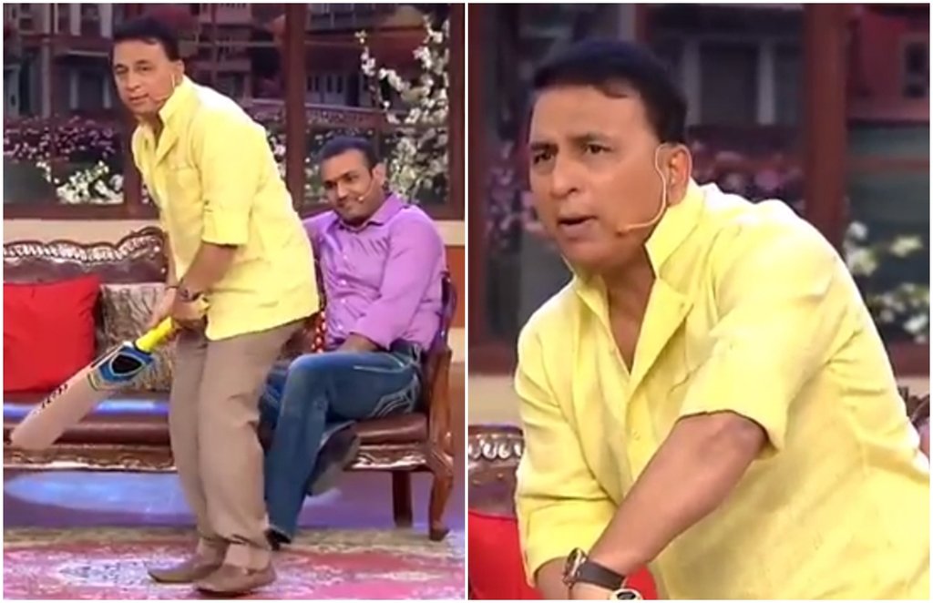 Sunil Gavaskar Javed Miandad Ind vs Pak Kapil Sharma Show