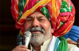 RAKESH TIKAIT, FARMER PROTEST , FARM LAWS
