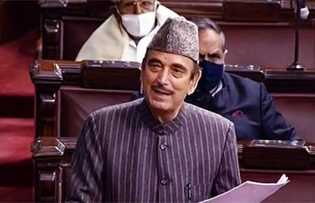 ghulam nabi aazad , kashmir , india , congress