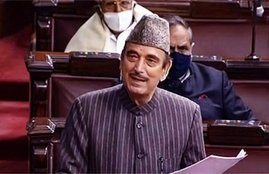 ghulam nabi aazad , kashmir , india , congress