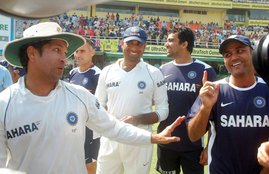 Virender Sehwag, Sachin Tendulkar, Kapil Sharma