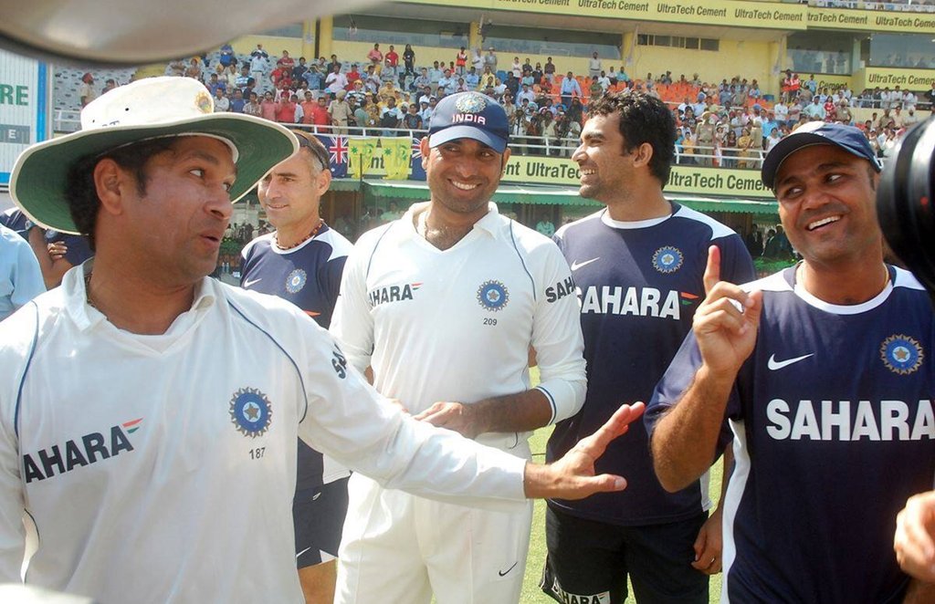 Virender Sehwag, Sachin Tendulkar, Kapil Sharma