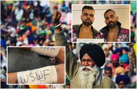 WWE Wrestler Singh Brothers jinder mahal farmers protest