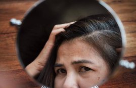 white hair, white hair problems, white hair remedy, white hair reason