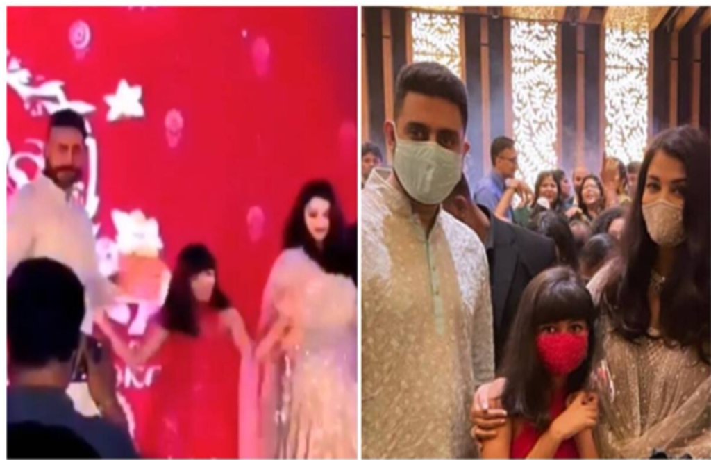 aishwarya rai bachchan, aaradhya bachchan, desi girl song