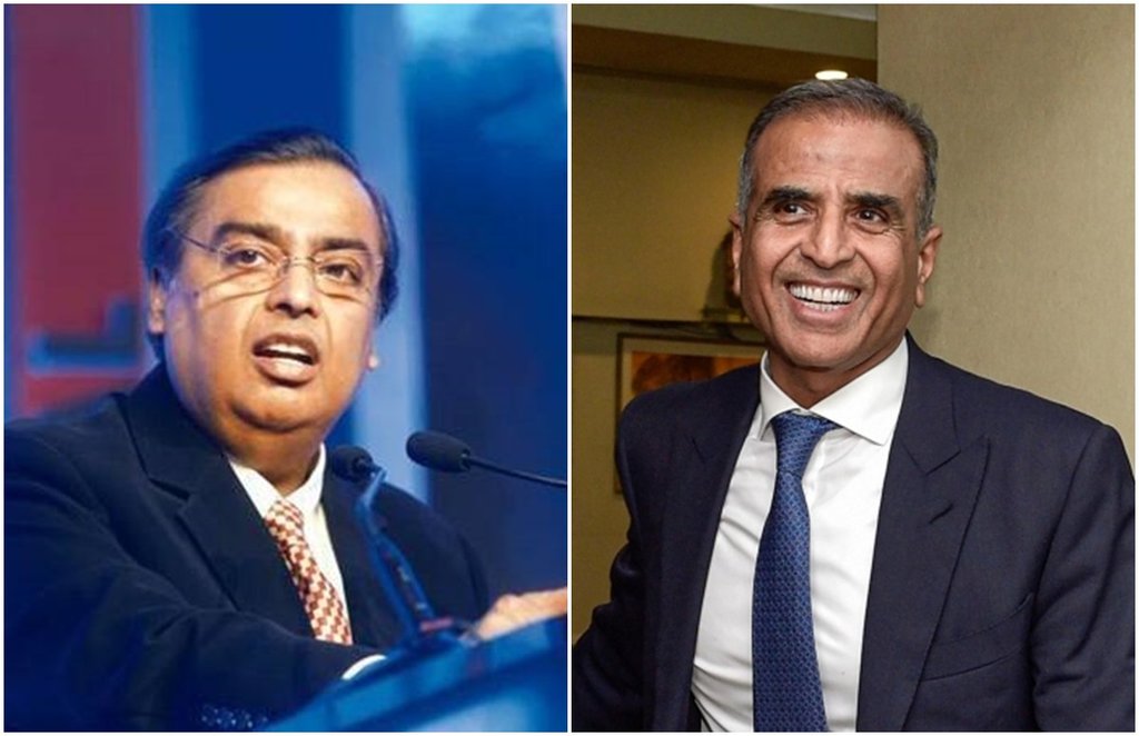Mukesh ambani, reliance jio, airtel, sunil mittal