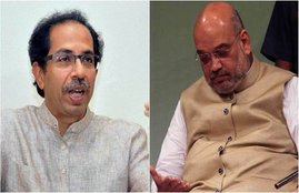 Uddhav Thackeray, Amit Shah