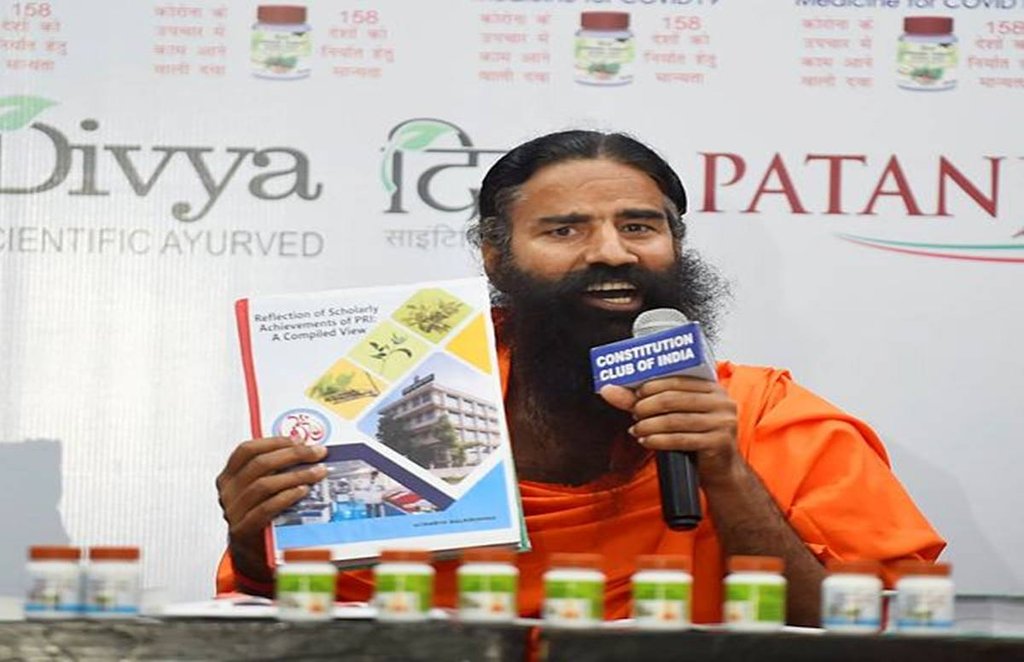 Coronil, baba ramdev