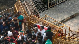 farmers protest