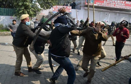 farmer protest, delhi police, 26 jan delhi violence, tv debate