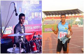 Athlete, Abhin Bhaskar Devadiga, Devadiga, Drum player, drummer