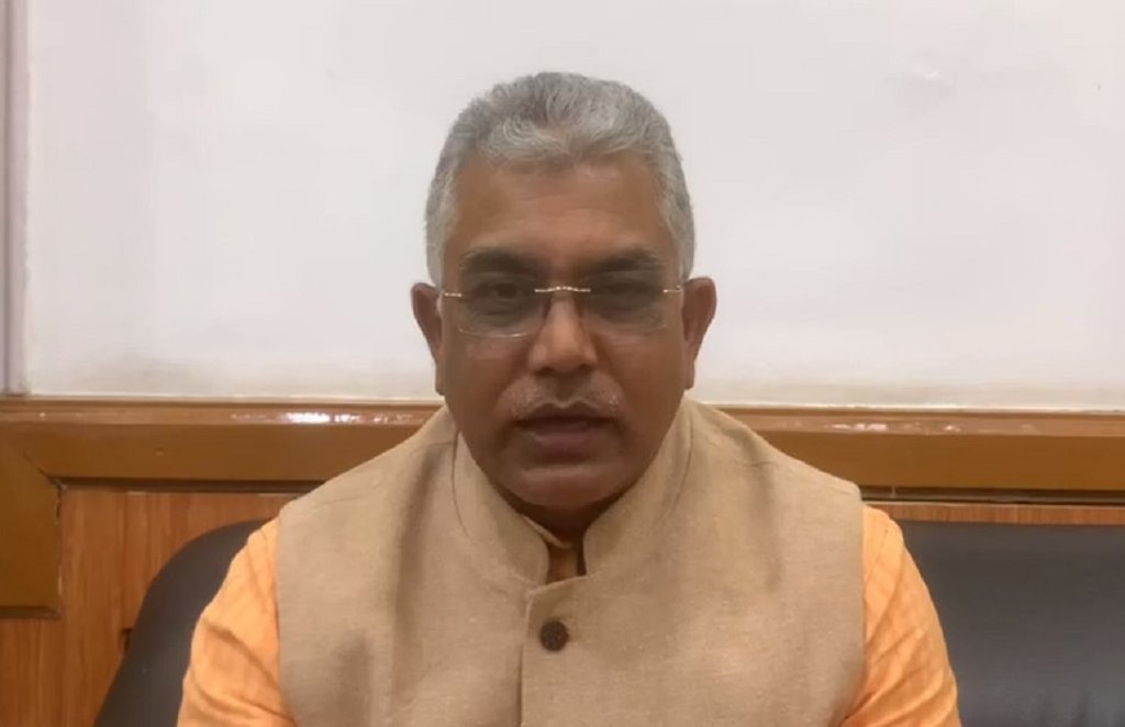 Dilip Ghosh,West Bengal Elections 2021,WB Polls,Mamata Banerjee,JP Nadda,Amit Shah,PM Modi,TMC,BJP