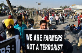 rakesh tikait, tv debate, farmer protest, delhi violence