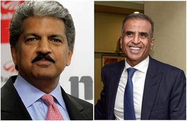 Anand Mahindra, sunil mittal, airtel