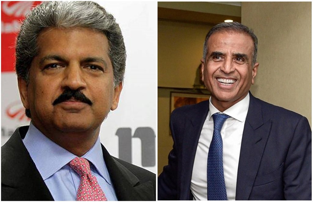 Anand Mahindra, sunil mittal, airtel