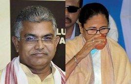 Dilip Ghosh, Mamata Banerjee