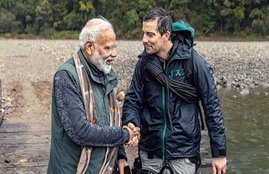 PM Narendra Modi, Bear Grylls
