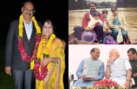 om birla wife, Om birla networth