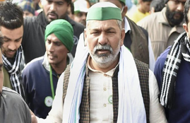 farmer protest, rakesh tikait, gazipur border