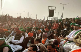 rakesh tikait, sanjay raut, farmer protest