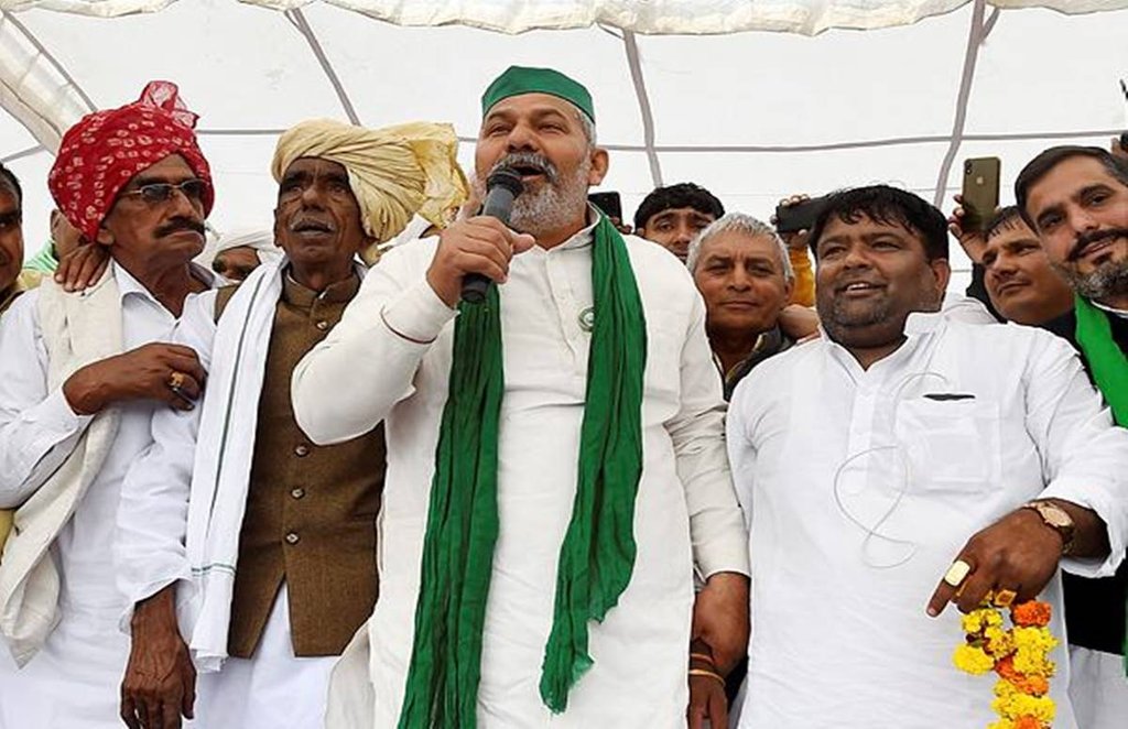 Rakesh Tikait, kisan mahapanchayt , farm laws