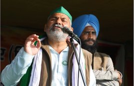 rakesh tikait, farmers protest, red fort