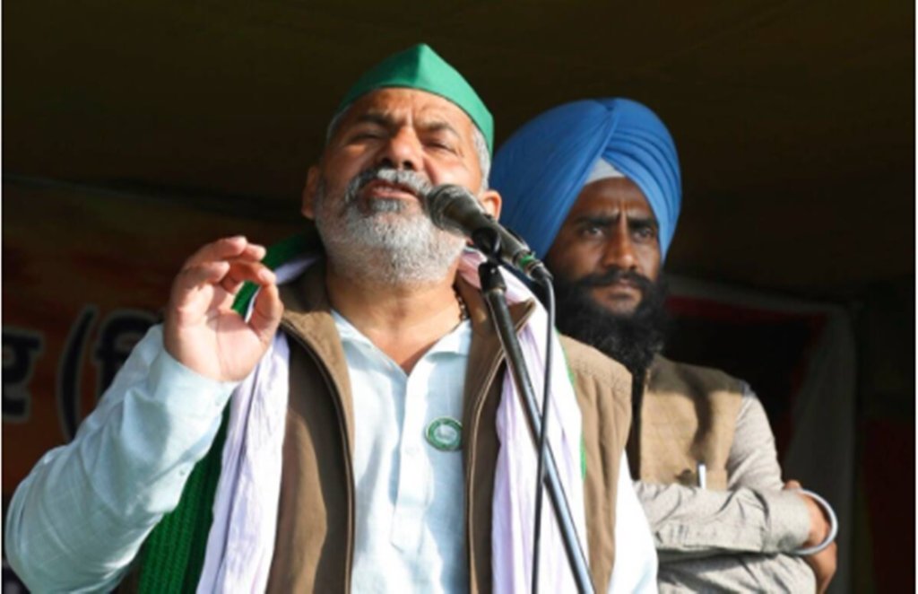 rakesh tikait, farmers protest, red fort