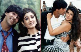 raveena tandon love story, ajay devgan, akshay kumar